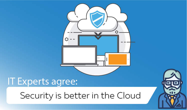 IT Experts Agree: Security is better in the cloud